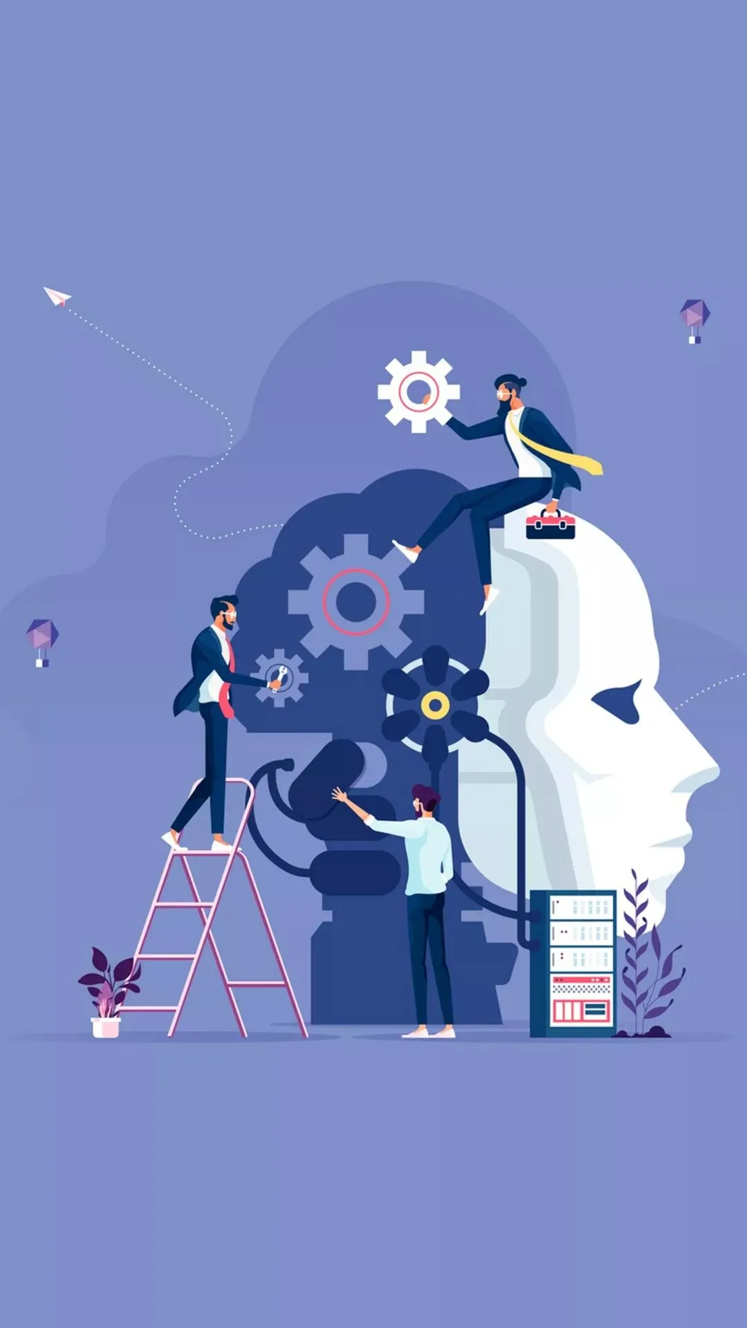 Datenwissenschaft Team arbeitet